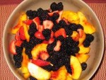 Peach and Summer Berry Salad