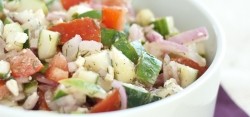 Persian Cucumber Dill Salad Recipe