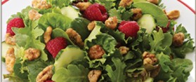 Raspberry Walnut Salad Recipe