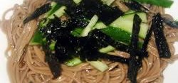Soba Noodles with Julienned Vegetables Recipe