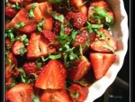 Sweet and Tart Strawberry Salad Recipe