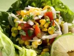 Sweetcorn Red Onion and Tomato Salad Recipe