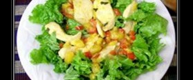 Warm Ginger and Mango Chicken Salad Recipe
