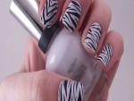 How to make Zebra Nails