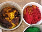 how to dye clothes in tubs