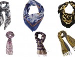how to drape scarf around neck