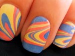 how to make marbled nails