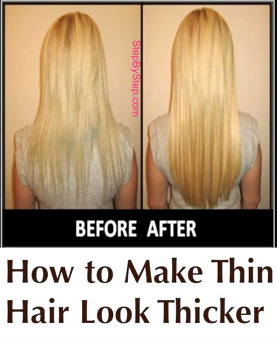 How to Make Thin Hair Look Thicker