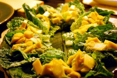 mango and spinach salad recipe