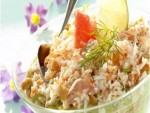 Crab and Grapefruit Salad
