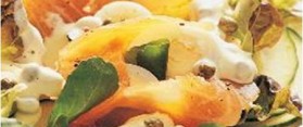 Egg Mayonnaise Salad with Smoked Salmon Recipe
