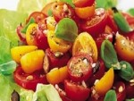 Garlicky Tomato Salad Recipe