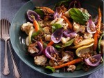 Lemony Lentil and Vegetable Salad Recipe