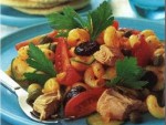 Piquant pasta and tuna salad Recipe