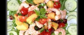 Prawn, Melon and Mango Salad