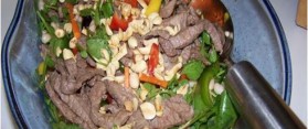 Stir Fried Beef Salad with Mango Recipe