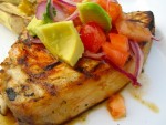 Swordfish with Salsa Dressing Recipe