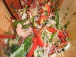 Thai Prawn Rice Noodle Salad Recipe
