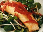 Warm Teriyaki Salmon Salad