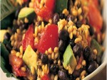 Barley Black Bean and Avocado Salad Recipe