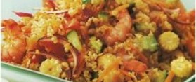 Bulghur Wheat and Prawn Salad Recipe