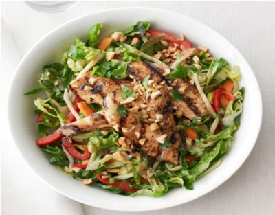 Chicken Satay Salad Recipe