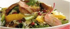 Duck Salad with Mushrooms and Oranges Recipe
