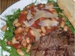 Rocket Salad with Cannellini Beans Recipe