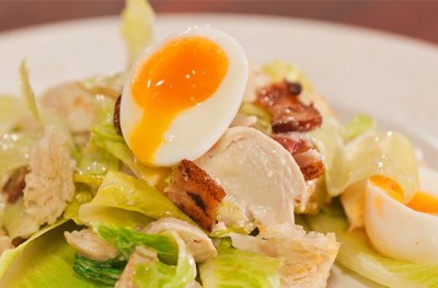 Smoked Chicken Caesar Salad Recipe