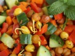 Sprouted Bean Salad Recipe