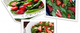 Strawberry Spinach Salad