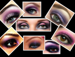 purple smokey eyes makeup