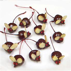 Chocolate Covered Cherry Mice