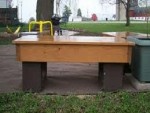 Chimney Blocks Bench