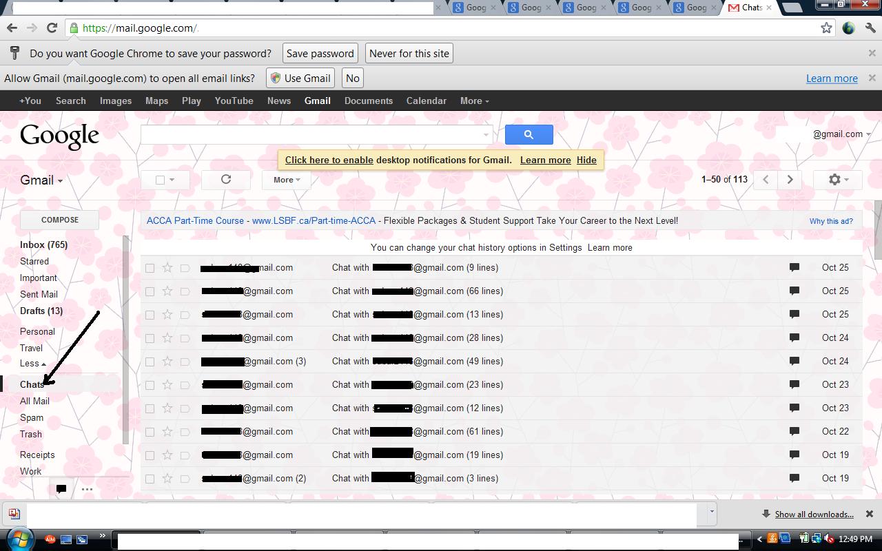 How to Save Chat History in Google Talk