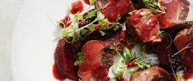 Pigeon Salad with Raspberries Recipe