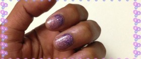 How to Make Gradient Glitter Nails