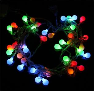 and the net lights to lighten up the trees flowers and shrubs in your ...