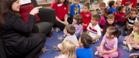 Students in an interactive session with teacher