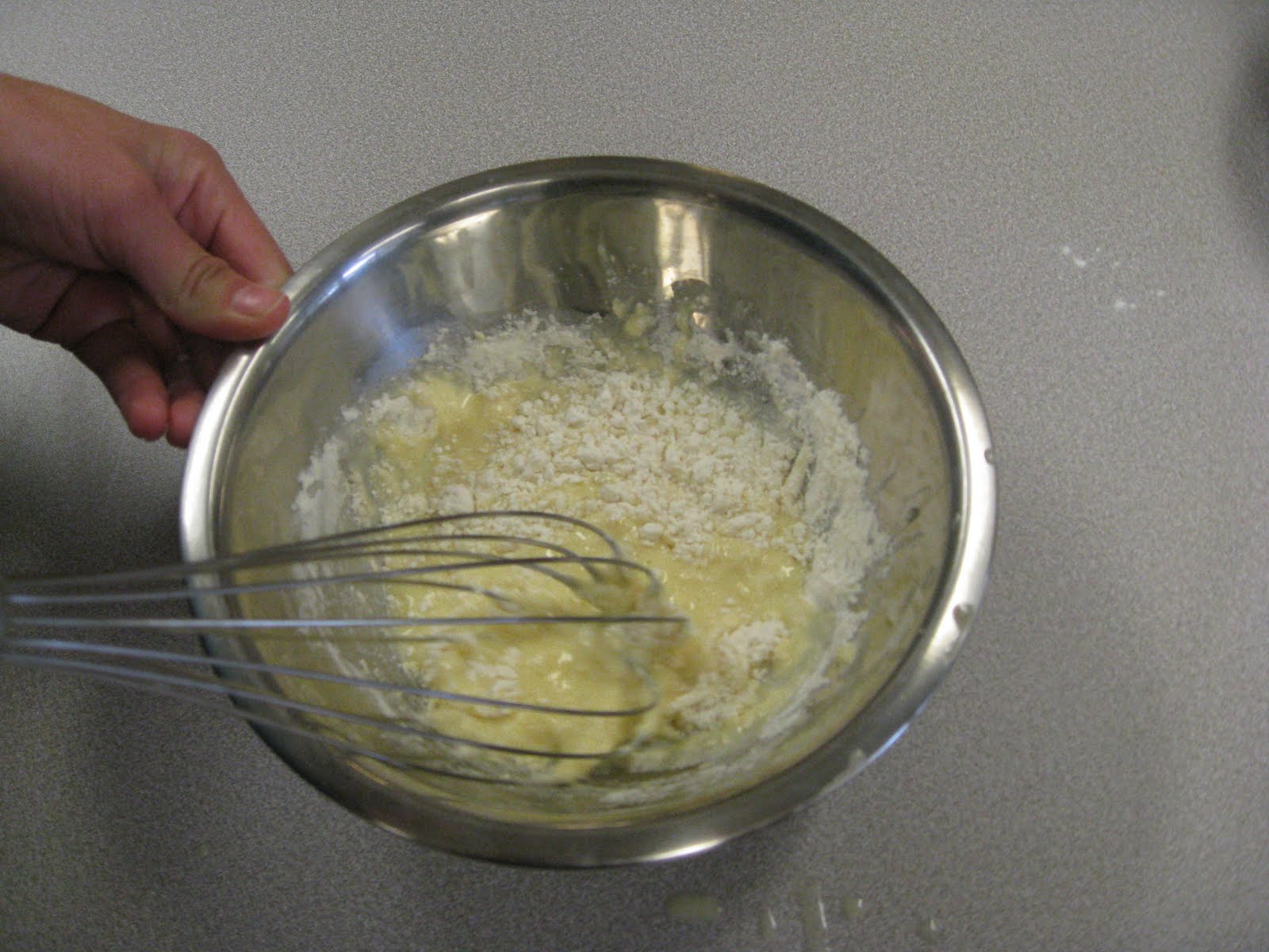 Mix batter