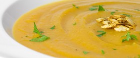 Curried Butternut Squash Soup, yummy