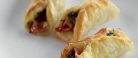 Sweetcorn and Mushroom Puffs