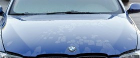 Hard Water Spots On Car's Bonnet
