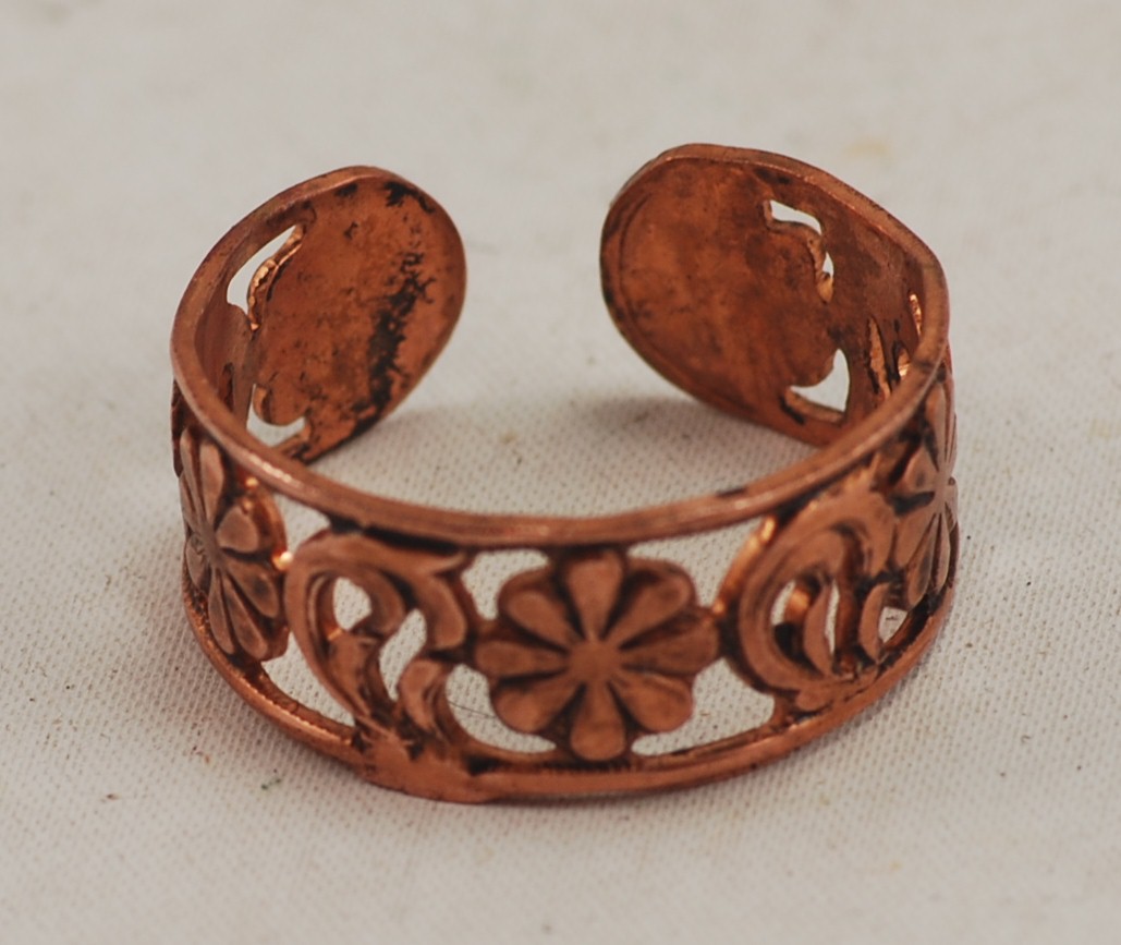 How do you clean copper jewelry?