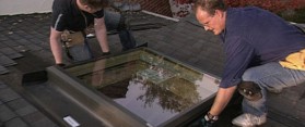 Installing a Skylight in a Garage Ceiling