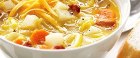 Make Roasted Garlic Potato Leek Soup