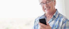 Man having iPhone in his hand