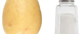 Potata and salt