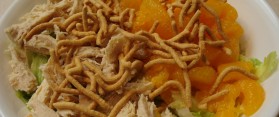 Mandarin Chicken Salad, very tasty