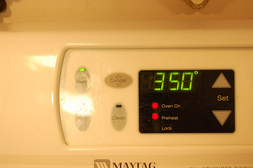 Preheating Oven